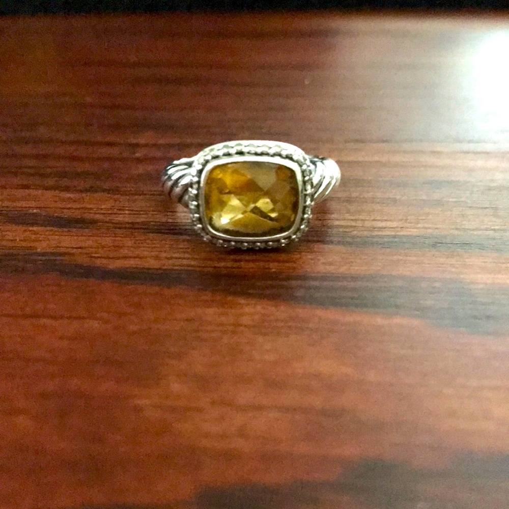 David Yurman Citrine Nobleese Ring